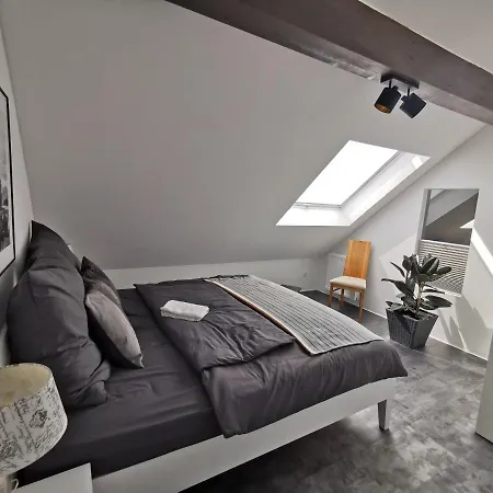 Skyline Klimatisierte Dachgeschoss-Wohnung In Dornbirn Mit Blick Ins Rheintal Exterior photo