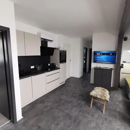 Skyline Klimatisierte Dachgeschoss-Wohnung In Dornbirn Mit Blick Ins Rheintal Exterior photo
