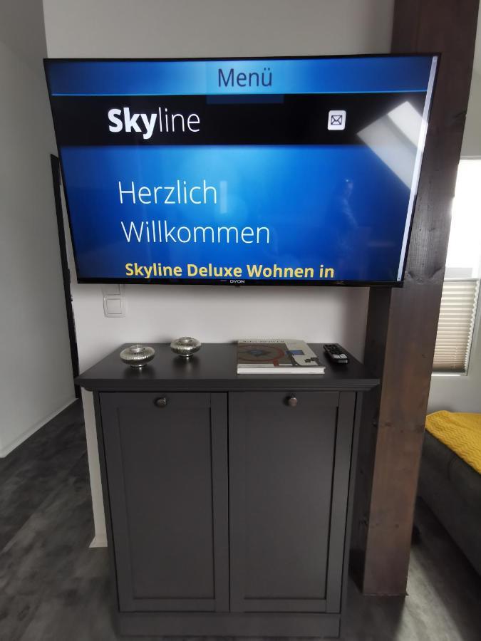 Skyline Klimatisierte Dachgeschoss-wohnung In Mit Blick Ins Rheintal Apartment *